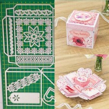 Metal Cutting Dies Box Scrapbooking Photo Album Decorative Embossing Crafts