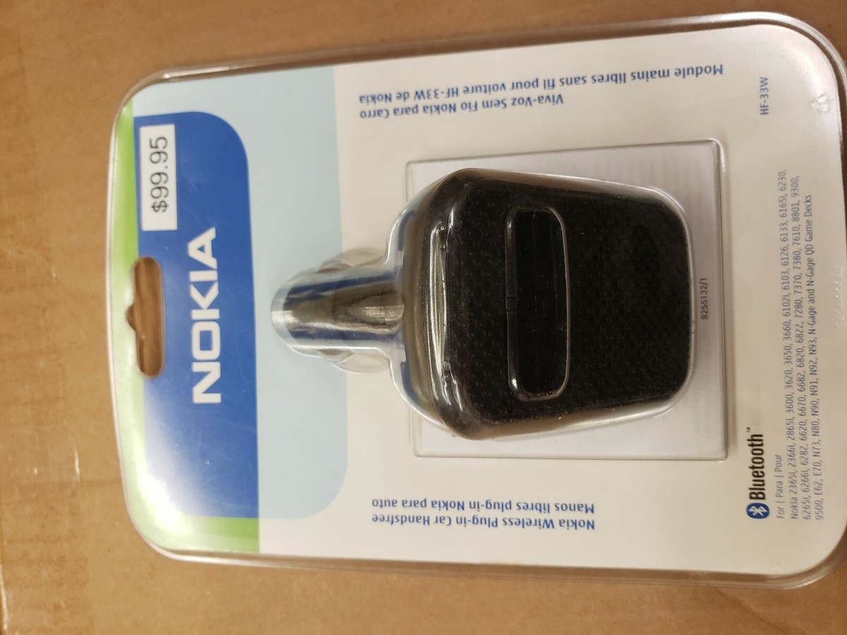 Nokia HF-33w Car Plug and Play Bluetooth Kit | eBay