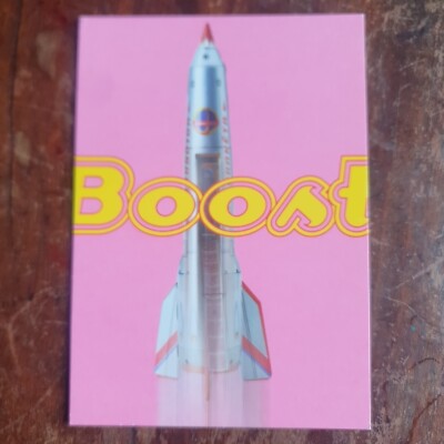 Pro Plus Werbepostkarte, unbespielt. Rocket Boost.