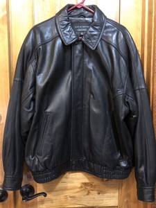 soft leather bomber jacket
