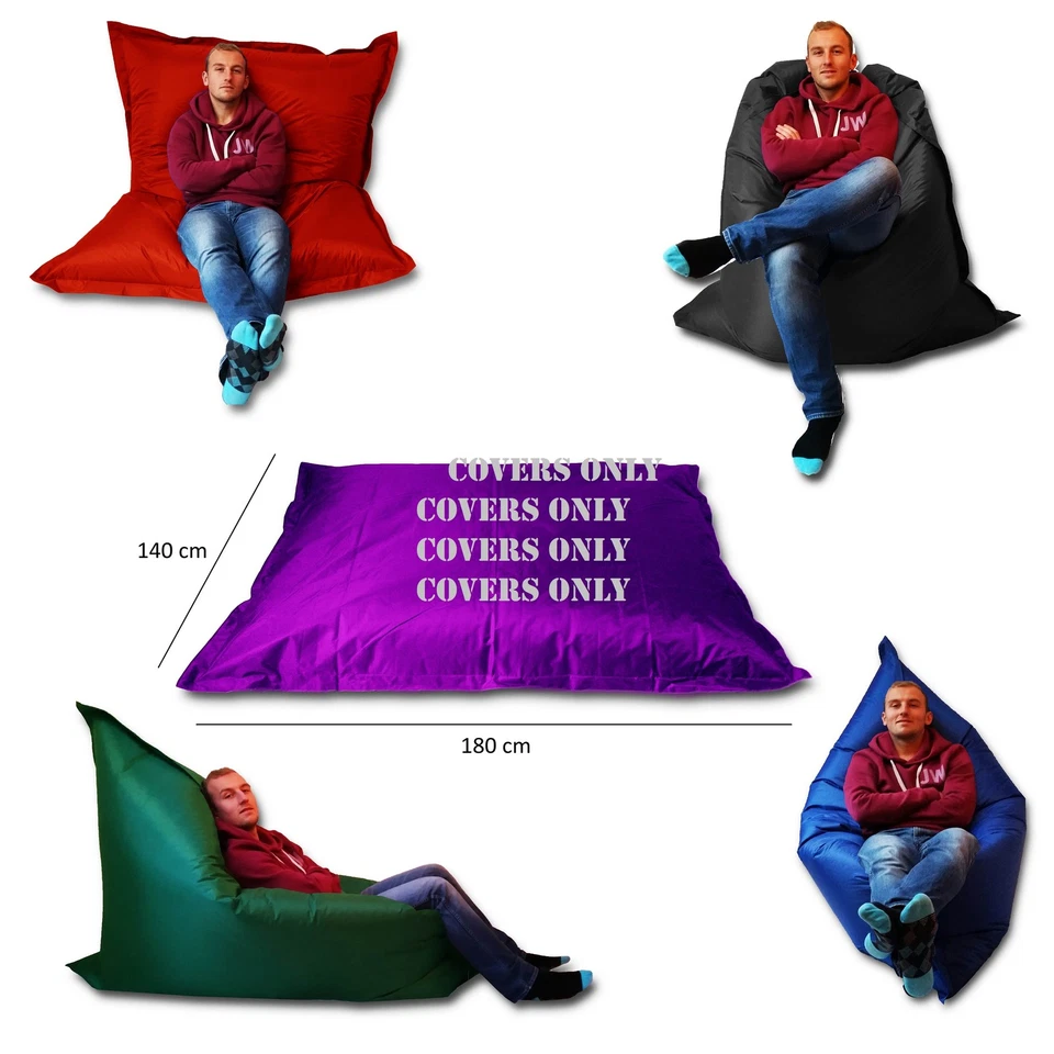 Large Bean Bag Giant indoor/Outdoor Beanbag XXXL Waterproof BIG COVER ONLY - Image 1 of 1