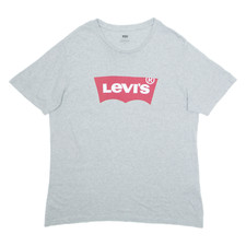 LEVI'S Mens T-Shirt Grey L
