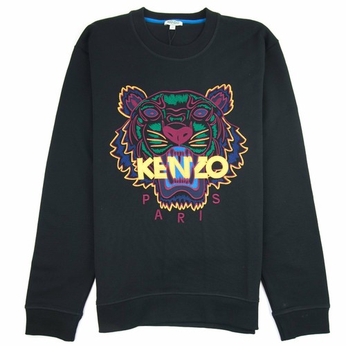 Kenzo Tiger Sweatshirt Black/yellow | eBay