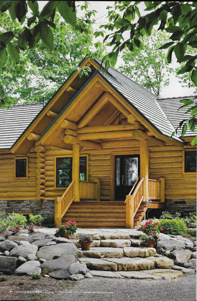 Country's Best Cabins Magazine Mountain Lakeside Coastal Homes Buyers Guide 2011 - Image 2 of 4