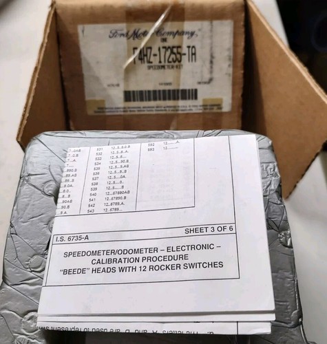 NOS Genuine Ford F4HZ-17255-TA Speedometer Assembly - Picture 3 of 3
