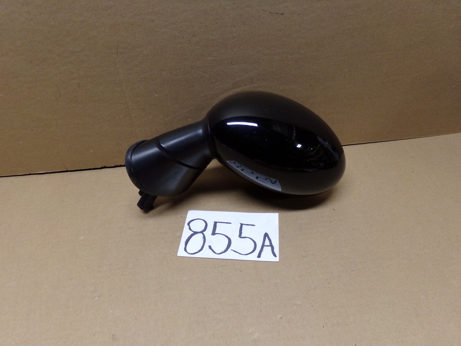 02 03 04 05 06 07 Mini Cooper DRIVER side Used Power Mirror Black #855-A