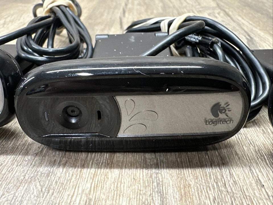 Lote de 3 Logitech C170 USB WebCam P/N: V-U0026 860-000379 Foto 3 de 4