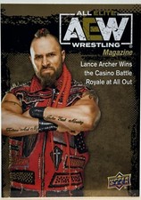 2021 Upper Deck AEW #91 Lance Archer Gold Magazine