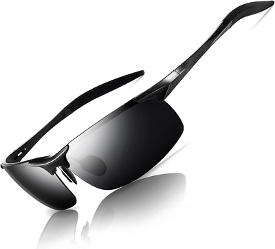 Gafas De Sol Moda Sport Para Hombre Lentes Polarizados Piloto Conducción UV400