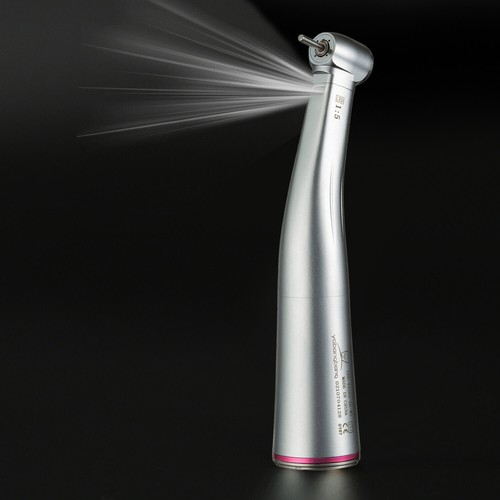 Dental 1:5 Increasing Fiber Optic LED Contra Angle Handpiece Fit NSK Electric US - Picture 2 of 24