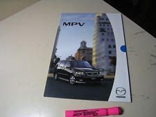 Mazda MPV Japanese Brochure 2001/02 LWEW LW5W FS GY
