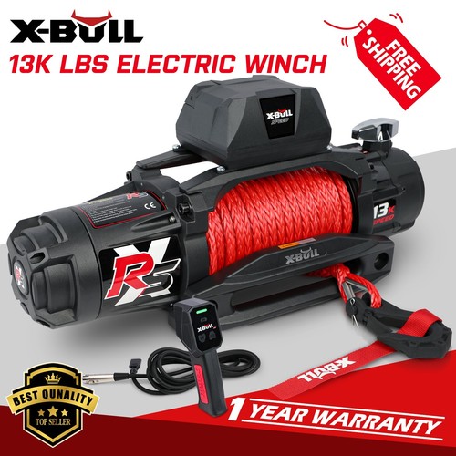 X-BULL Electric Winch 10000LB 12000LBS 13000LBS 14500LBS 4WD Trailer Jeep Winch - Picture 97 of 132