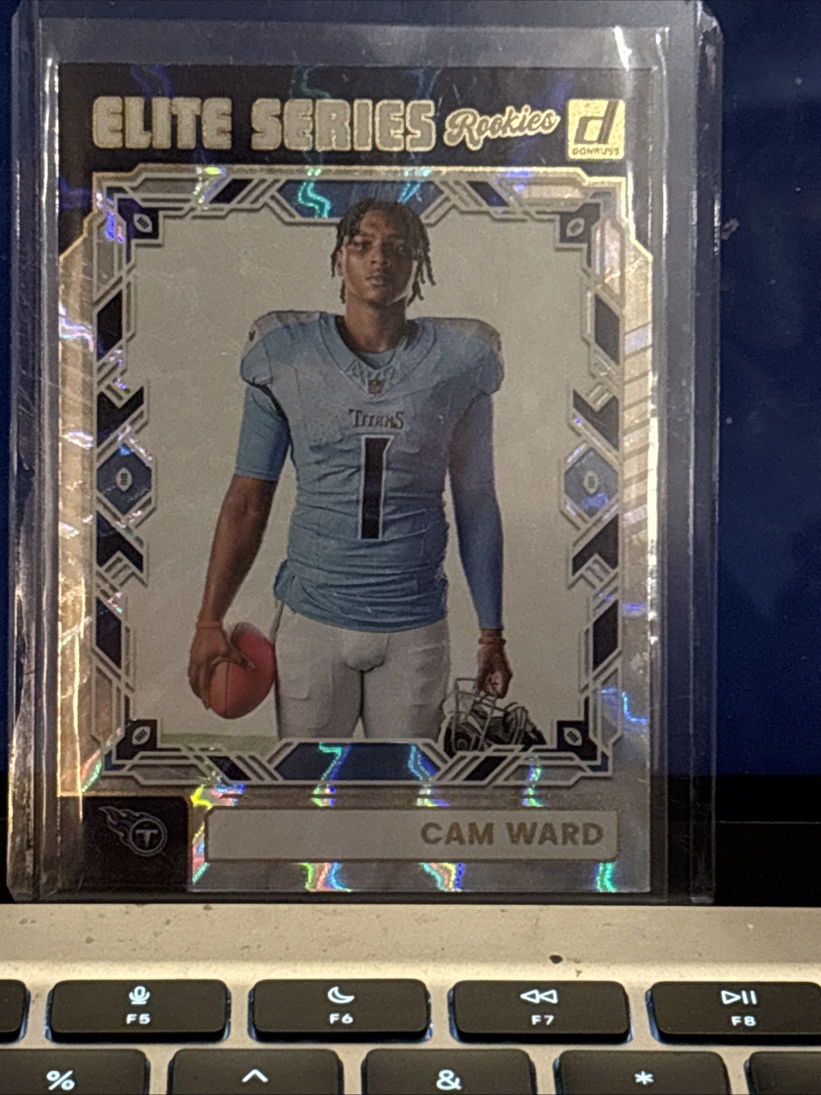 2025 Panini Donruss Cam Ward Elite Series Rookies #ESR-CWD (RC) Tennessee Titans