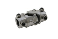 34 Dd X 34 Dd Stainless Steel Steering Shaft Universal U-joint Polished 34 Dd X 34 Dd Stainless Steel Steering Shaft Universal U-joint Polished