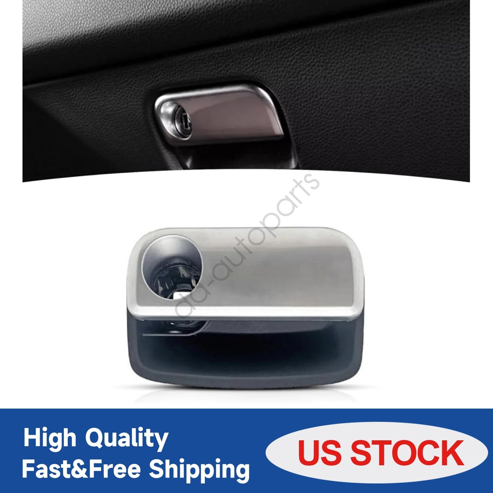 Black Glove Box Storage Box Handle For Porsche Cayman Panamera Carrera