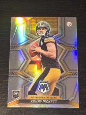 2022 Panini Mosiac Football Kenny Pickett SILVER PRIZM VARIATION SP ROOKIE!