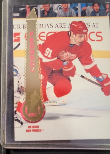Sergei Fedorov [Artist's Proof] #150 1994 Pinnacle card