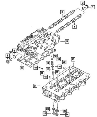 Genuine Mopar Valve Spring 5066776AA