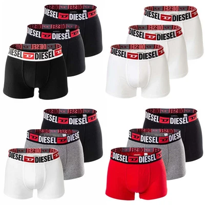 DIESEL Herren Boxershorts, 3er Pack - UMBX-DAMIENTHREEPACK, Trunks, Cotton St... - Bild 1 von 4