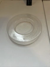 Longaberger Snapdragon 6 5/8" Round Basket Plastic Protector Lid/Top Only #40967