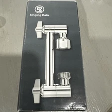 5 Inch Adjustable Shower Head Extension Arm With Locking Set Screw