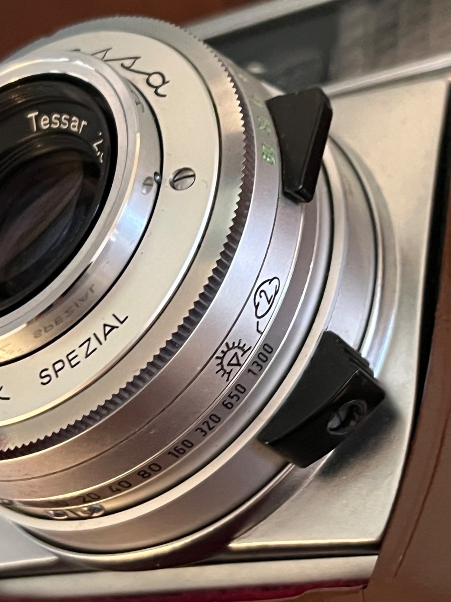 Zeiss Ikon Contessa SLK 35mm Viewfinder Camera with Tessar 50mm f