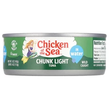 Chunk Light Tuna in Water, 5 oz (142 g)