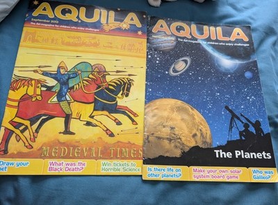  x2 Aquila Magazines back Issues Sep/Nov 2013, Generally Good Condition 