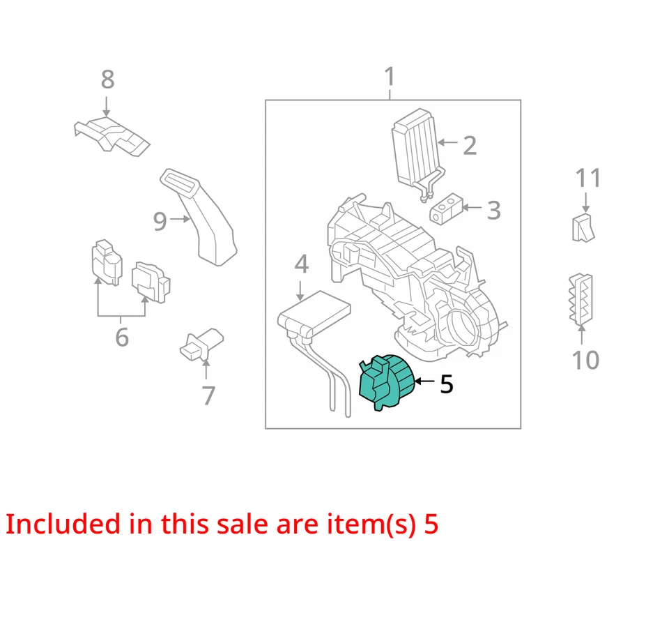 Ford Expedition 2008 calefacción aire acondicionado motor fabricante de equipos originales 179 k millas - LKQ422651474 Foto 4 de 4