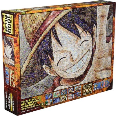 1000 pieces Jigsaw Puzzle OP One Piece Mosaic Art [Luffy] (50x75cm)  1000-583