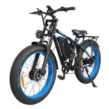 Electric Bike 3000W Motor 52V 32AH 26" Fat Tire 35MPH Mountain Ebike for Adults