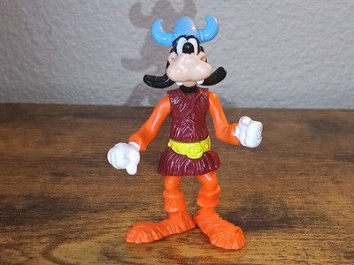 Vintage Disney Epcot Center Viking Goofy Vinyl Figure Goofy Figure Toy 3.75''