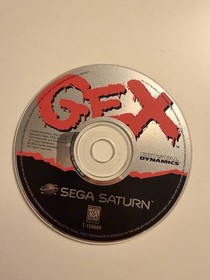 Gex (Sega Saturn, 1996) Disc & Manual Only T&W