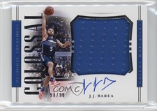 2018 Panini National Treasures Colossal Material /99 JJ Barea #CM-JJB Auto 06mc