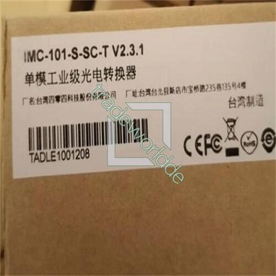 1PCS NEW MOXA IMC-101-S-SC-T Single Mode Industrial Optoelectronic Converter