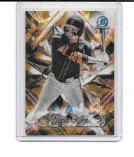 2025 BOWMAN DRAFT SAPPHIRE GAVIN KILEN RC SELECTIONS GOLD # 39/50 GIANTS