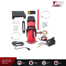 4500 LB 2.1HP Synthetic Rope Winch IP66, w/ Wireless Remote Special
