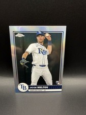 2026 Topps Flagship Collection Costco Exclusive Jacob Melton Chrome Refractor RC