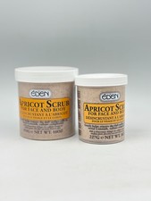 Eden | Apricot Scrub For Face And Body-A Deep Cleansing Natural-Fiber Body Scrub