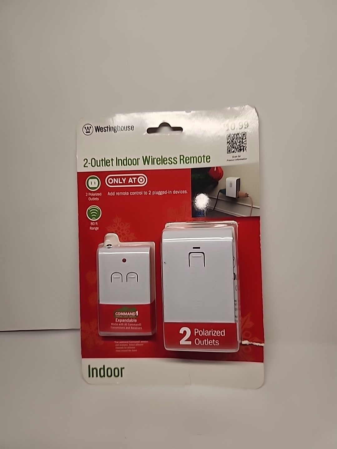 Westinghouse Indoor Wireless Remote Control T28068 Christmas Tree Holiday Lights