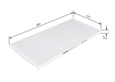 BOSCH Innenraumfilter 1 987 432 014 Partikelfilter für ALFA FIAT TIPO DELTA 155