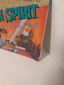 Dragon Spirit The New Legend Original Nintendo NES Manual - Booklet Only 