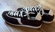 NEW Dolce Vita Sariya Low Profile Sneakers Chocolate Brown Women's Size 10 NWOB