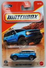 2026 Matchbox Cars 2022 Ford Bronco Sport #10