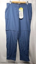 Sprayway Women's Blue Waterproof Convertible Trousers UK Size 16 New With Tags