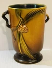 Vintage Possible Roseville Pottery Pinecone Pillow Vase