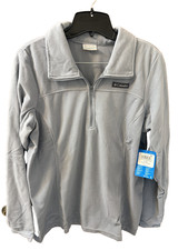 NWT Women's Columbia Lake Aloha Half Zip Lightweight Fleece Pullover Large