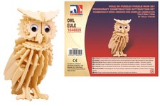 Holz 3D Puzzle - Eule