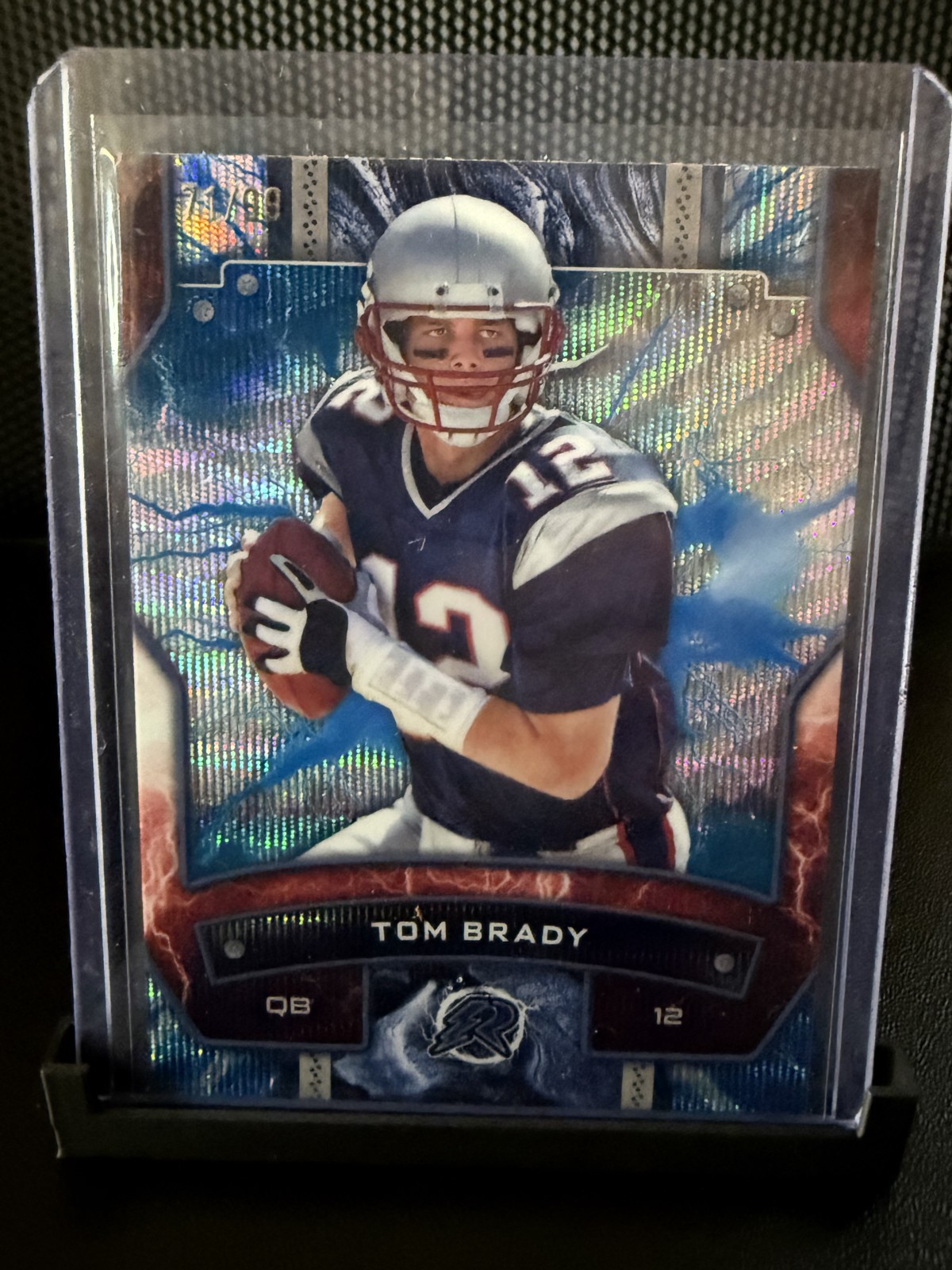 2024 Topps Resurgence - Tom Brady #67 Navy Surge Refractor /275