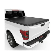 Soft Roll Up Truck Bed Tonneau Cover Compatible for 2017-2025 Nissan Titan 5....